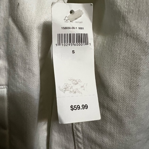 White Gap Jean Jacket - Picture 3 of 4